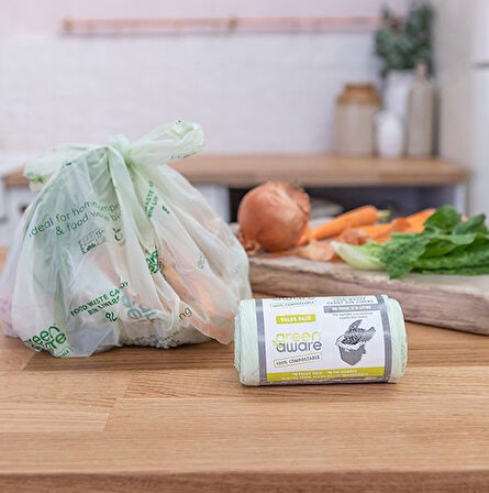 GreenAware Kompostlanabilir Poşet 8L (80 Adet)