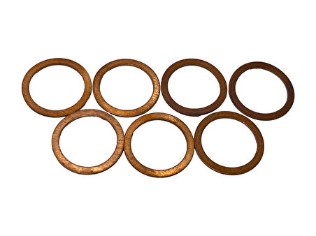 Wartsila Sulzer RTA62U Dizel Makine Conta 23,5x18,5x1 (7 Adet)