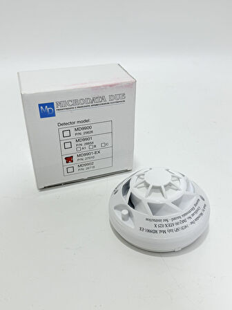 Microdata MD9901-EX ATEX Adreslenebilir Duman ve Isı Dedektörü
