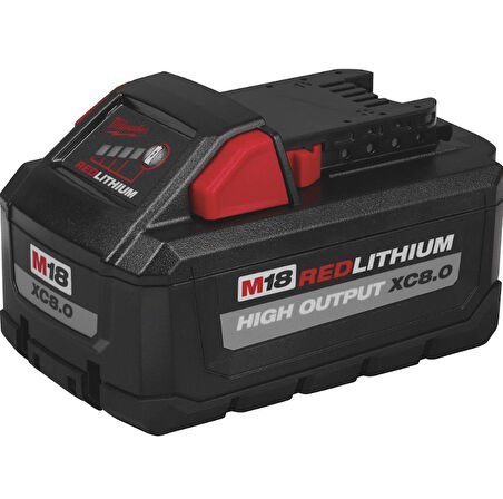 Milwaukee 18V 8.0Ah Li-ion Akü M18XC8.0 48-11-1880