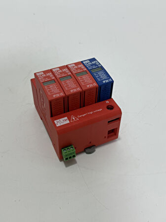 Spd Aşırı Gerilim Koruyucu Trifaze Parafudr 385V 40kA 4P