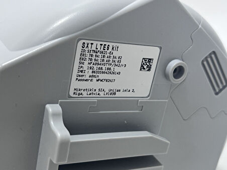 MikroTik SXT LTE6 – CAT6 Mobil İnternet Anteni