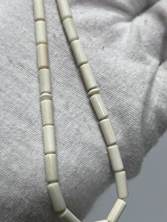 Kesme Fildişi Tesbih 4,89 Gram - Koleksiyonluk Fil Dişi Tespih