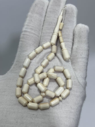 Kesme Fildişi Tesbih 12,09 Gram - Koleksiyonluk Fil Dişi Tespih