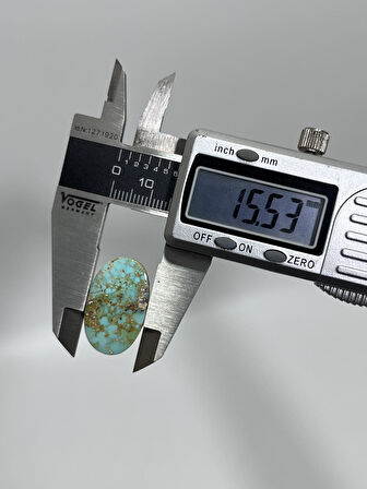 Doğal İran Nişabur Firuze (Turkuaz) Taşı 17,4 Karat - 3,49 Gram