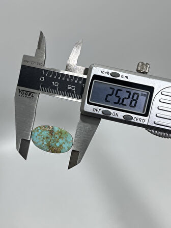 Doğal İran Nişabur Firuze (Turkuaz) Taşı 17,4 Karat - 3,49 Gram