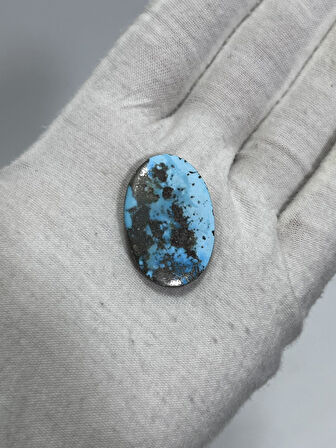 Doğal İran Nişabur Firuze (Turkuaz) Taşı 35,2 Karat - 7,04 Gram