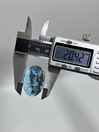 Doğal İran Nişabur Firuze (Turkuaz) Taşı 35,2 Karat - 7,04 Gram