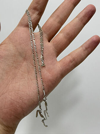 Zincir Motifli 925 Ayar Gümüş Kolye 1,85mm 4 Gram