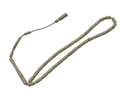 Kesme Fildişi Tesbih 5,63 Gram - Koleksiyonluk Fil Dişi Tespih