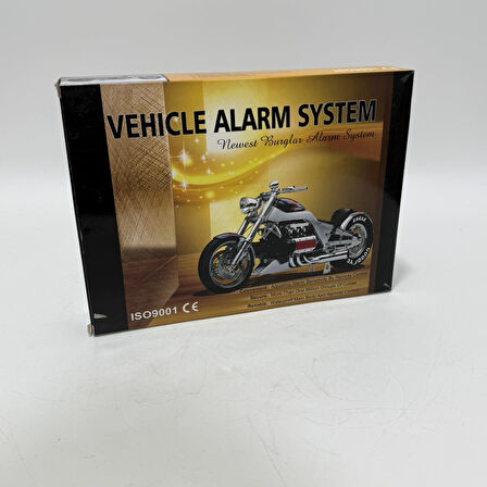 Motosiklet Alarm ve Uzaktan Çalıştırma Kiti
