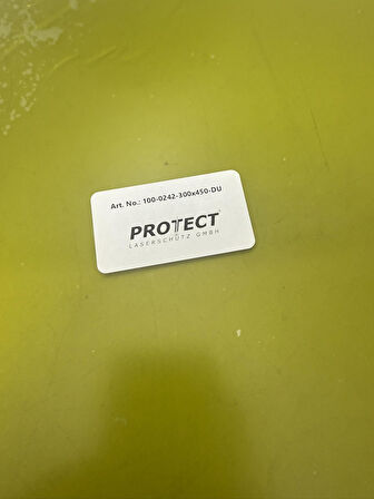 Protect Laserschutz 100-K0242-3 Lazer Koruma Penceresi 300x450mm