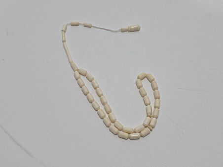 Kesme Fildişi Tesbih 8,63 Gram - Koleksiyonluk Fil Dişi Tespih