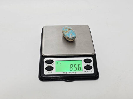 Doğal İran Nişabur Firuze (Turkuaz) Taşı 42,5 Karat - 8,55 Gram