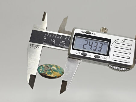 Doğal İran Nişabur Firuze (Turkuaz) Taşı 19 Karat - 3,75 Gram
