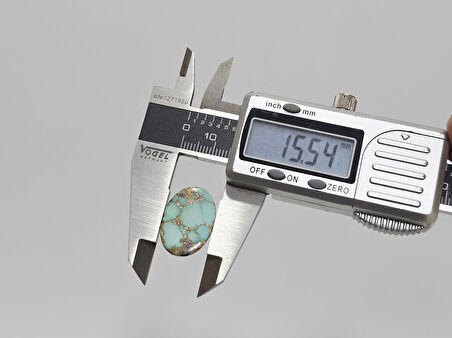 Doğal İran Nişabur Firuze (Turkuaz) Taşı 17,8 Karat - 3,56 Gram