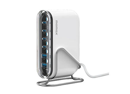Momax 1-Charge Flow+ 6-Port GaN Çoklu Şarj Aleti 120W