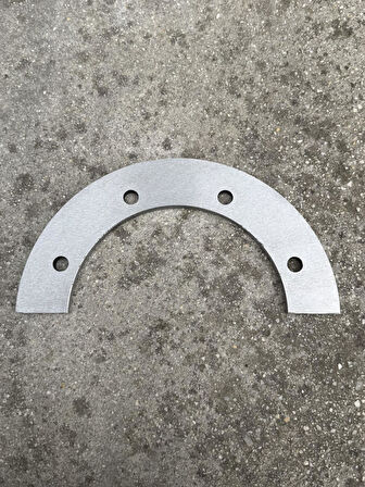 Mukavva ve Ambalaj Makinesi Endüstriyel Kesici Bıçak 29,5x5x1cm