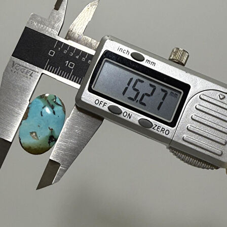 Doğal İran Nişabur Firuze (Turkuaz) Taşı 17 Karat - 3,38 Gram