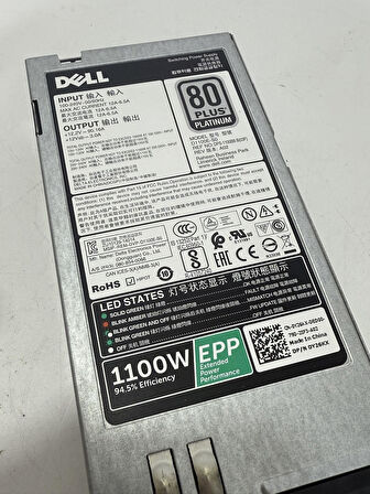 Dell D1100E-S0 Sunucu Güç Kaynağı 1100W 