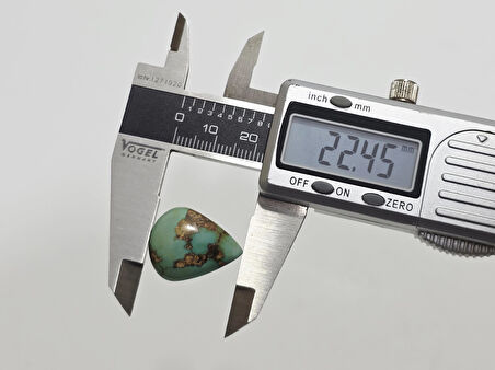 Doğal İran Nişabur Firuze (Turkuaz) Taşı 20 Karat - 4 Gram