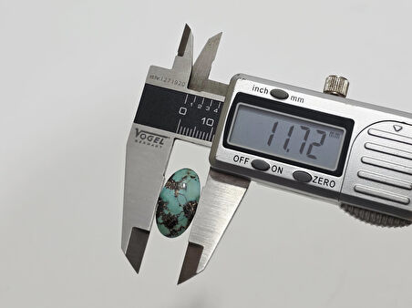 Doğal İran Nişabur Firuze (Turkuaz) Taşı 14 Karat - 2,8 Gram