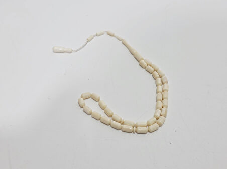 Kesme Fildişi Tesbih 9,30 Gram - Koleksiyonluk Fil Dişi Tespih