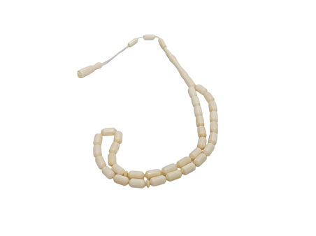 Kesme Fildişi Tesbih 9,04 Gram - Koleksiyonluk Fil Dişi Tespih