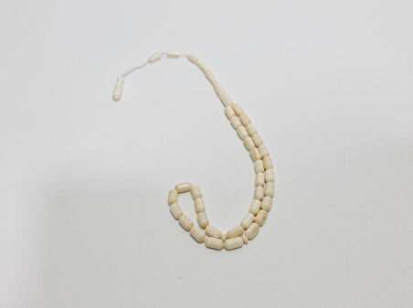 Kesme Fildişi Tesbih 9,31 Gram - Koleksiyonluk Fil Dişi Tespih