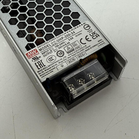 Mean Well UHP-200-24 Fansız Slim Power Supply 200W 24VDC 8.4A