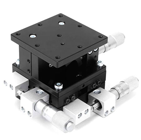 LD60-LM 3 Eksenli Hassas Pozisyonlama Manuel Ayar Platformu