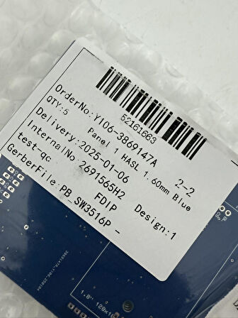 52161663 PCB Elektronik Devre Kartı 5 Adet