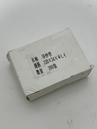 Tekstil Makinesi İplik Kılavuz İğnesi 120x74x1,4 (1000 Adet)