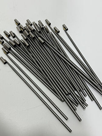 Tekstil Makinesi Düz Uçlu İplik Kılavuz İğnesi 4x18 (50 Adet)