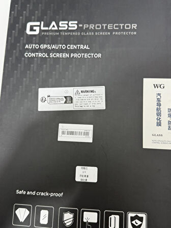 Tesla Model Y ve 3 Navigasyon Ekranı Koruma Filmi 9inç