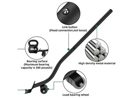 Beyaz Eşya Mobilya Tekerlekli Yük Taşıma Aleti