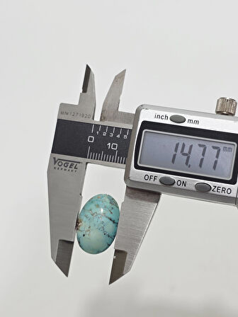 Doğal İran Nişabur Firuze (Turkuaz) Taşı 16,7 Karat - 3,32 Gram