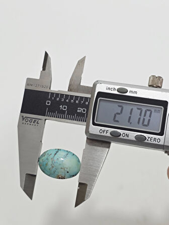 Doğal İran Nişabur Firuze (Turkuaz) Taşı 16,7 Karat - 3,32 Gram