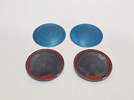 Burmester W205 W213 Uyumlu Krom Hoparlör Kapak 4 Adet