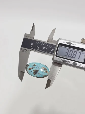Doğal İran Nişabur Firuze (Turkuaz) Taşı 33,6 Karat - 6,70 Gram