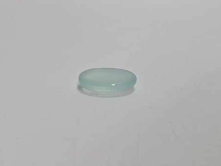 Kabaşon Kesim Doğal Aqua Kalsedon Taşı 37 Karat A001