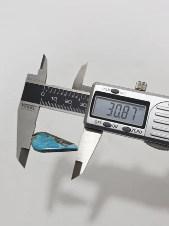 Doğal İran Nişabur Firuze (Turkuaz) Taşı 27,6 Karat - 5,5 Gram T014