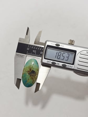 Doğal İran Nişabur Firuze (Turkuaz) Taşı 42 Karat - 8,45 Gram T018