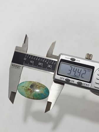Doğal İran Nişabur Firuze (Turkuaz) Taşı 42 Karat - 8,45 Gram T018
