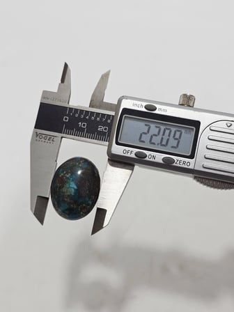 Doğal İran Nişabur Firuze (Turkuaz) Taşı 49 Karat - 9,9 Gram T020