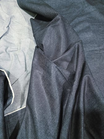 Denim Kot Kumaşı 160cm x 6,5 Metre