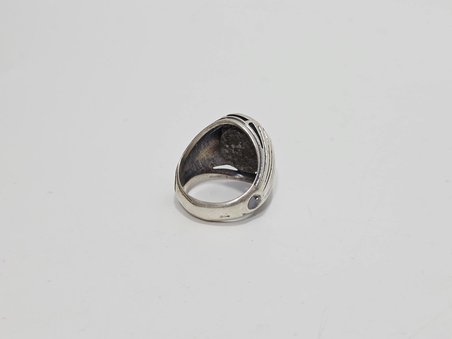 Firuze Turkuaz Taşlı 925 Ayar Gümüş Yüzük 16,3 Gram