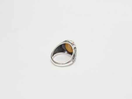 Yemen Akik Taşlı 925 Ayar Gümüş Yüzük 9,60 Gram