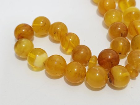 Doğal Kaya Damla Kehribar Tesbih 33lük 33,85 Gram K004