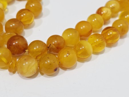 Doğal Kaya Damla Kehribar Tesbih 33lük 33,85 Gram K004
